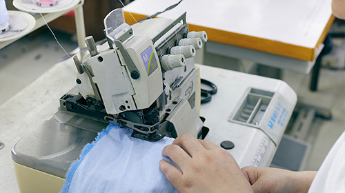 生產實拍-柏力嘉制衣