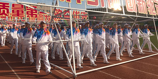 柏力嘉制衣運動會運動服定制案例